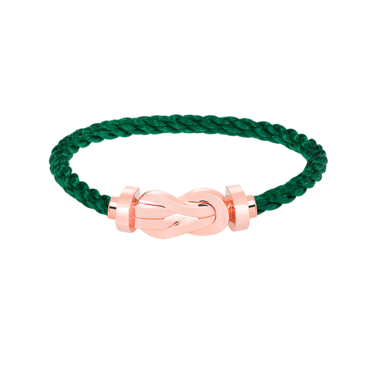 [baslovejewels]CHANCE LARGE 8 FIGURE BUCKLE NO DIAMOND BRACELET ROSE GOLD