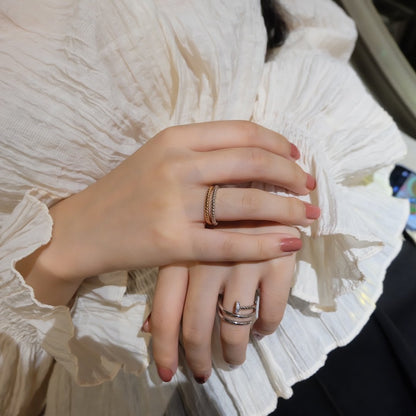 [baslovejewels]JUSTE RING 1.8MM SILVER DOUBLE ROW