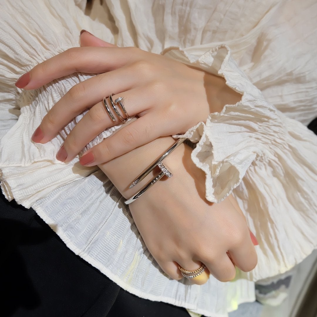 [baslovejewels]JUSTE RING 1.8MM SILVER DOUBLE ROW