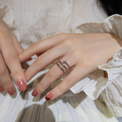 [baslovejewels]JUSTE RING 1.8MM SILVER DOUBLE ROW