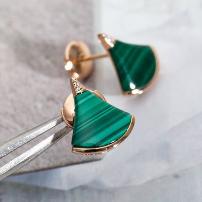 [baslovejewels]DIVAS DREAM EARRINGS PINK GOLD