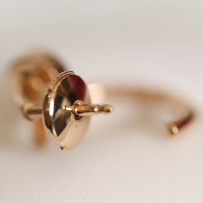 [baslovejewels]JUSTE EARRINGS PINK GOLD