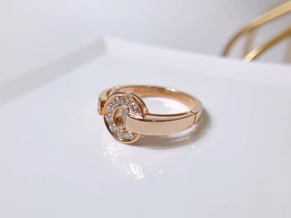 [baslovejewels]DREAM RING DIAMOND PINK GOLD