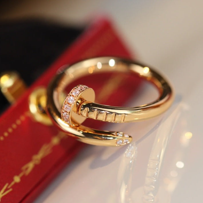 [baslovejewels]JUSTE RING 2.65MM GOLD DIAMOND