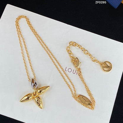 [baslovejewels]LOUISETTE PEDANT GOLD NECKLACE