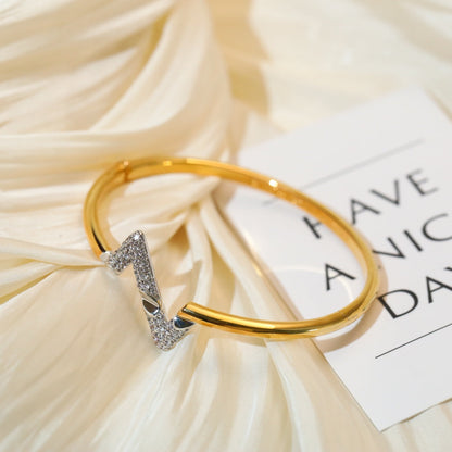 [baslovejewels]VOLTE UPSITE DOWN GOLD DIAMOND BRACELET