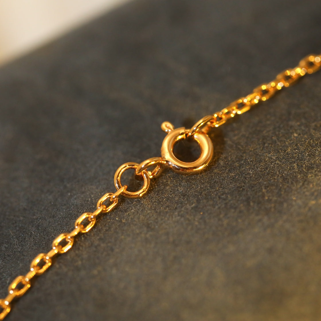[baslovejewels]SUN PEDANT PINK GOLD 1 DIAMOND NECKLACE