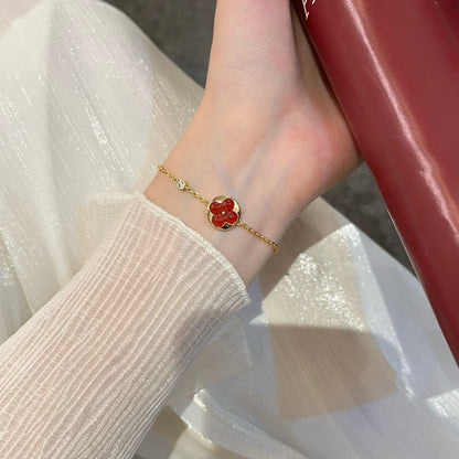 [baslovejewels]SUN PEDANT CARNELIAN BRACELET