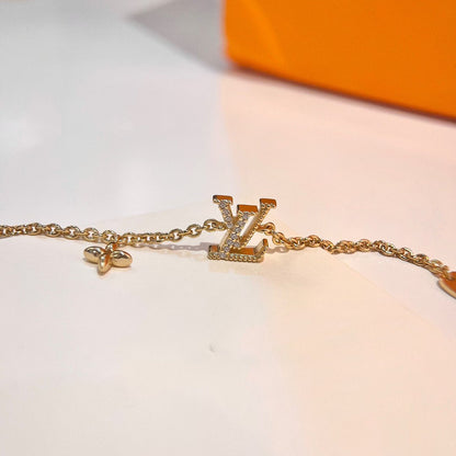 [baslovejewels]LOGO STAR MOTIF GOLD BRACELET