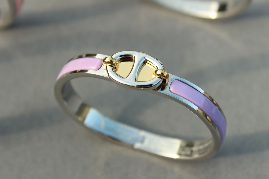 [baslovejewels]CLIC CHAINE SILVER BRACELET