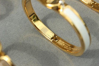 [baslovejewels]CLIC CHAINE GOLD BRACELET