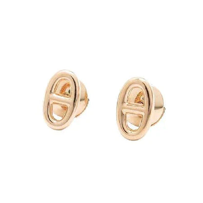 [baslovejewels]CHAINE SMALL EARRINGS GOLD AND SILVER