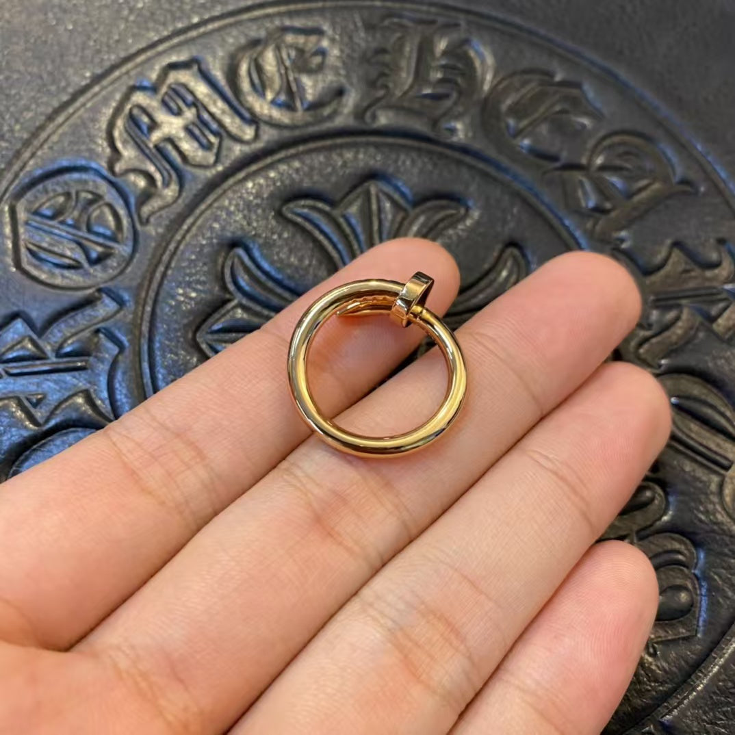 [baslovejewels]JUSTE RING 2.65MM GOLD