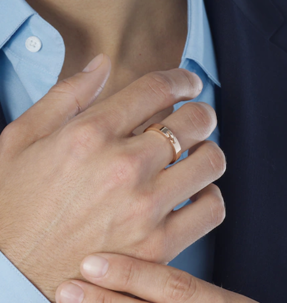 [baslovejewels]ALLIANCE LIENS VIDENCE 4MM RING