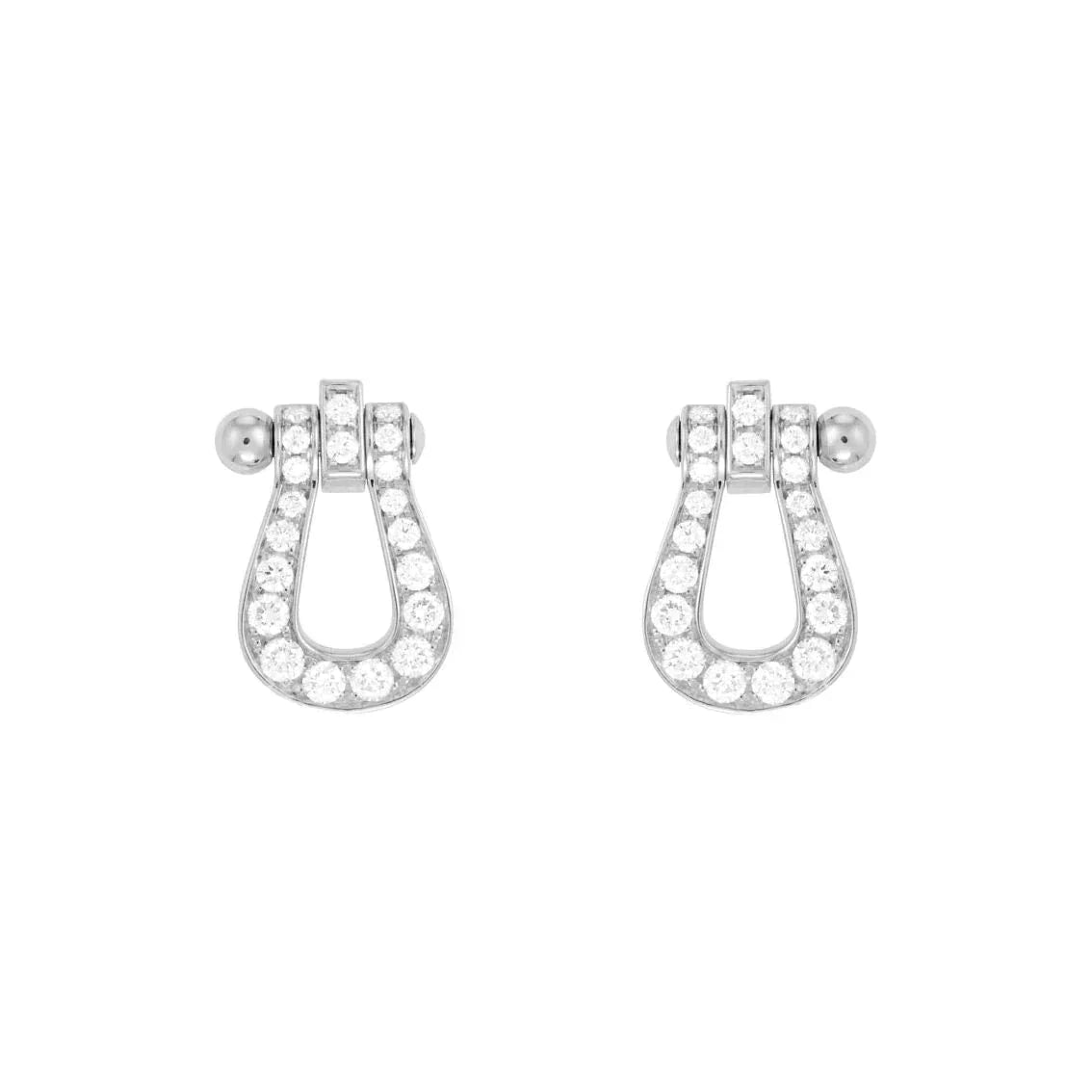 [baslovejewels]FORCE 10 FULL DIAMOND STUD EARRINGS MINI MODEL