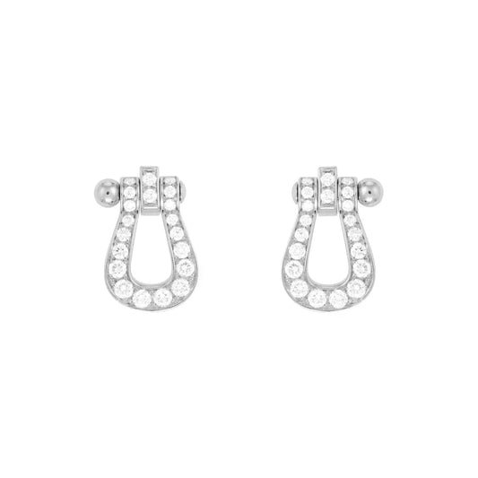 [baslovejewels]FORCE 10 FULL DIAMOND STUD EARRINGS MINI MODEL