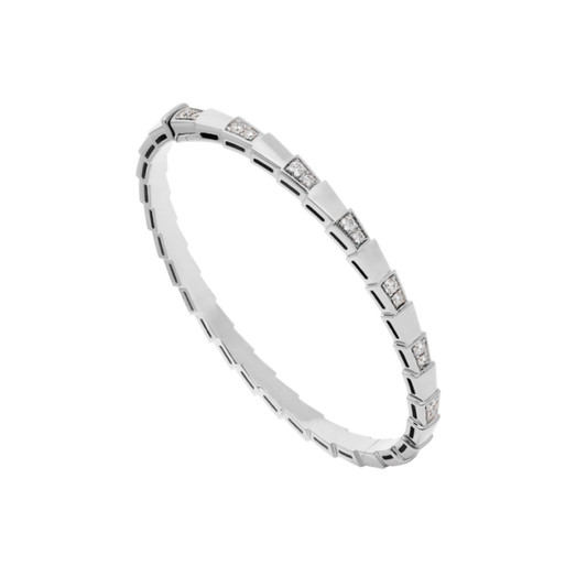 [baslovejewels]SERPENTI BRACELET SILVER DIAMOND