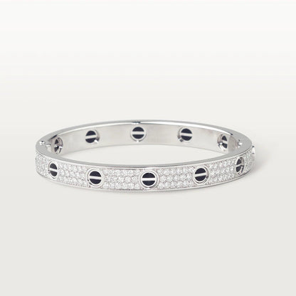[baslovejewels]LOVE BRACELET 6.1MM DIAMOND-PAVED CERAMIC