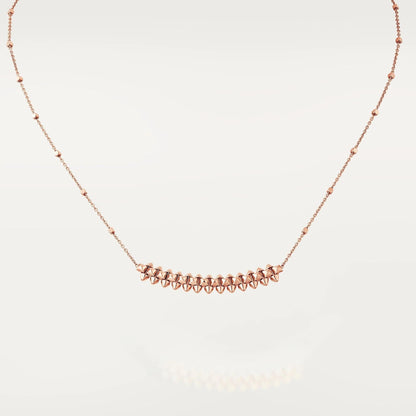 [baslovejewels]CLASH PINK GOLD NECKLACE