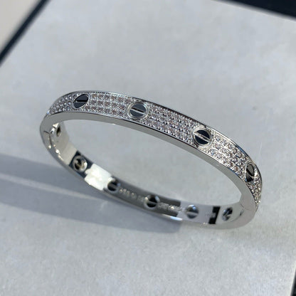 [baslovejewels]LOVE BRACELET 6.1MM DIAMOND-PAVED CERAMIC