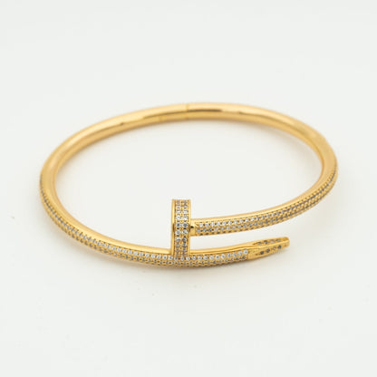 [baslovejewels]JUSTE BRACELET 3.5MM ALL DIAMONDS