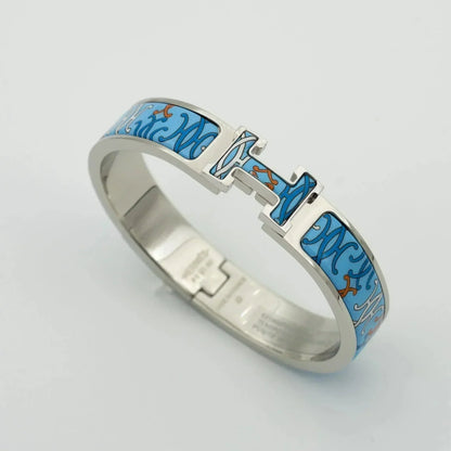 [baslovejewels]H BRACELET BLUE MULTICOLOR