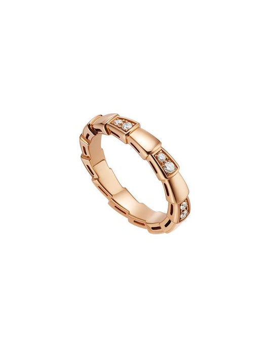 [baslovejewels]SERPENTI RING PINK GOLD  3MM