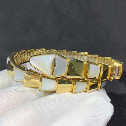 [baslovejewels]SERPENTI BRACELET MOP GOLD