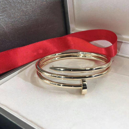 [baslovejewels]JUSTE BRACELET 3.5MM DOUBLE ROW GOLD