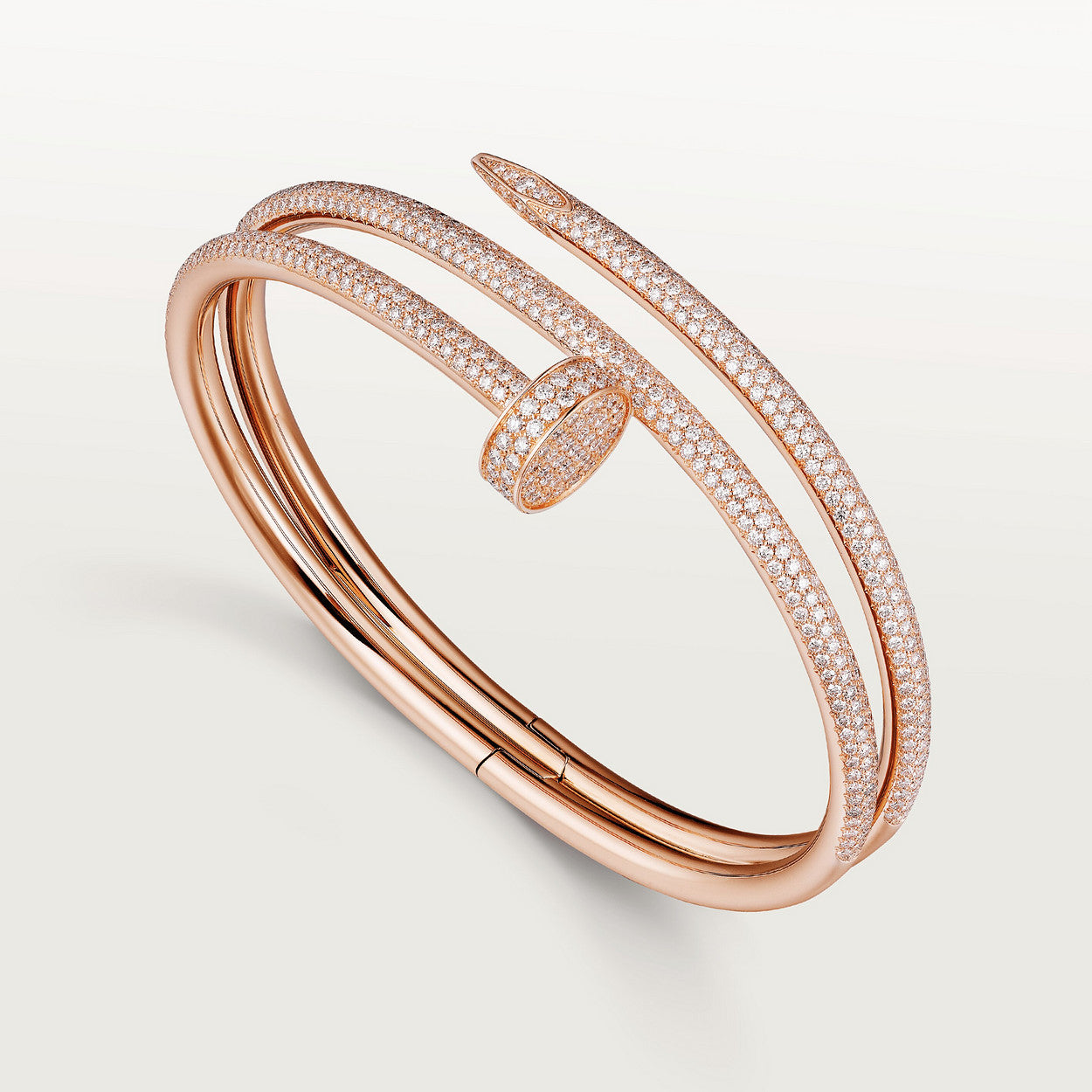 [baslovejewels]JUSTE BRACELET 3.5MM DOUBLE ROWS DIAMOND