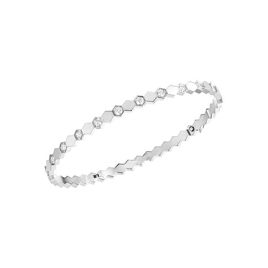 [baslovejewels]BEE LOVE SILVER DIAMOND BRACELET