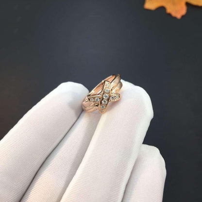 [baslovejewels]JEUX DE PINK GOLD DIAMOND RING