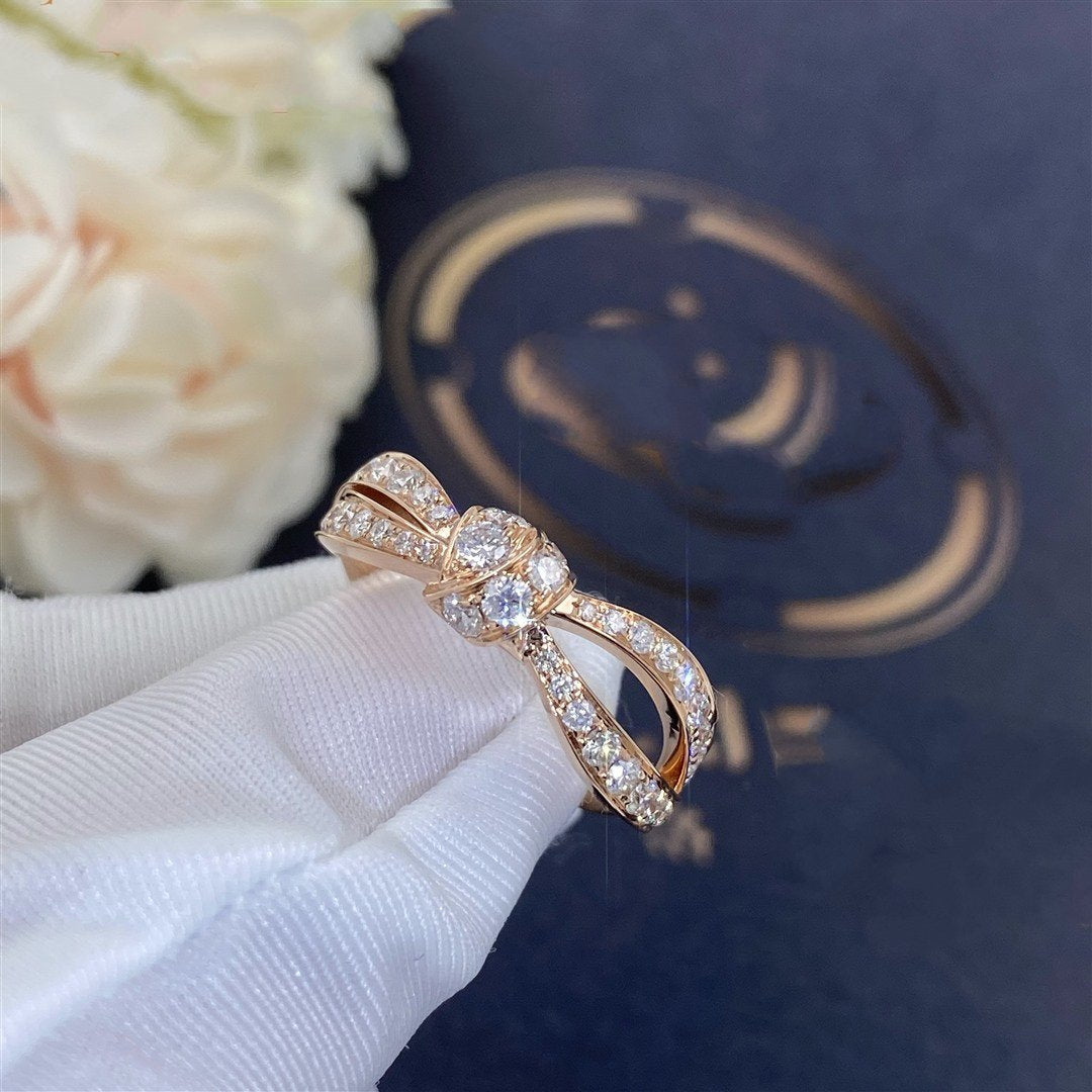 [baslovejewels]LIENS PINK GOLD DIAMOND RING