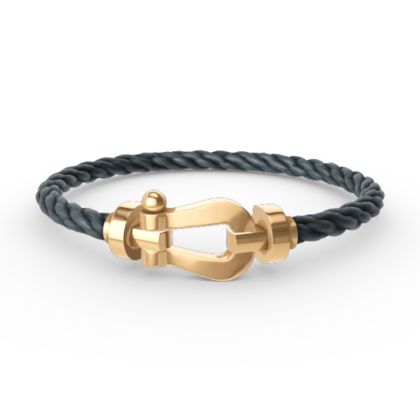 [baslovejewels]FORCE LARGE HORSESHOE NO DIAMOND BRACELET GOLD