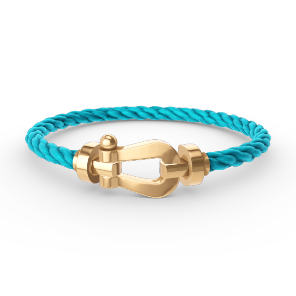 [baslovejewels]FORCE LARGE HORSESHOE NO DIAMOND BRACELET GOLD