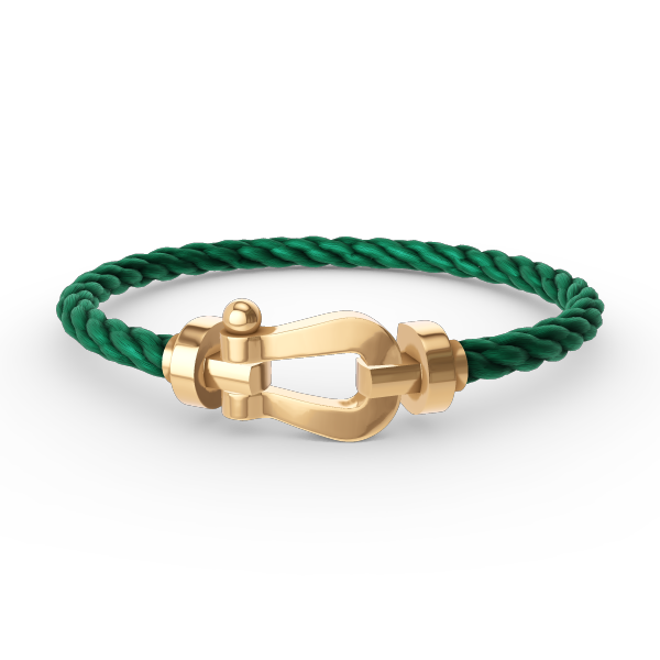 [baslovejewels]FORCE LARGE HORSESHOE NO DIAMOND BRACELET GOLD
