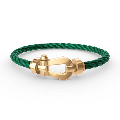 [baslovejewels]FORCE LARGE HORSESHOE NO DIAMOND BRACELET GOLD