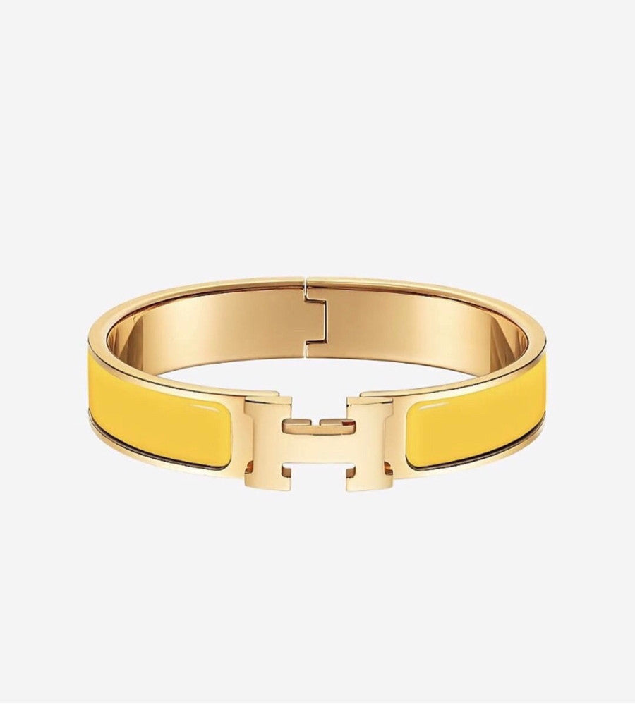 [baslovejewels]H YELLOW BRACELET