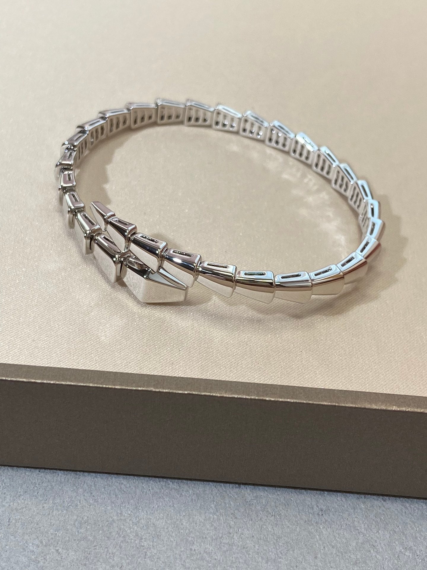 [baslovejewels]SERPENTI VIPER SILVER BRACELET