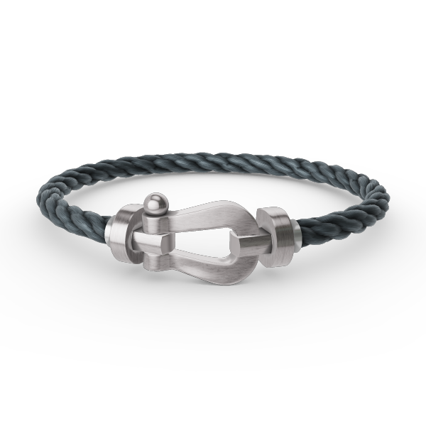 [baslovejewels]FORCE LARGE HORSESHOE NO DIAMOND BRACELET SILVER