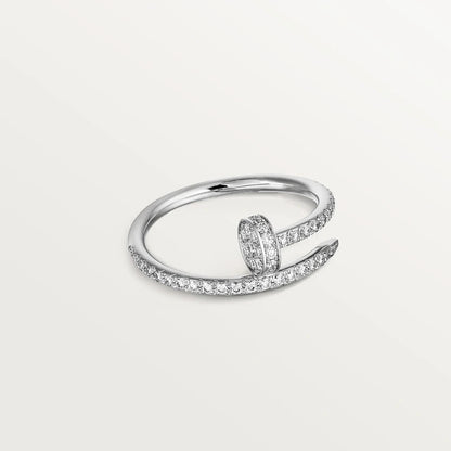 [baslovejewels]JUSTE RING 1.8MM SILVER DIAMONDS